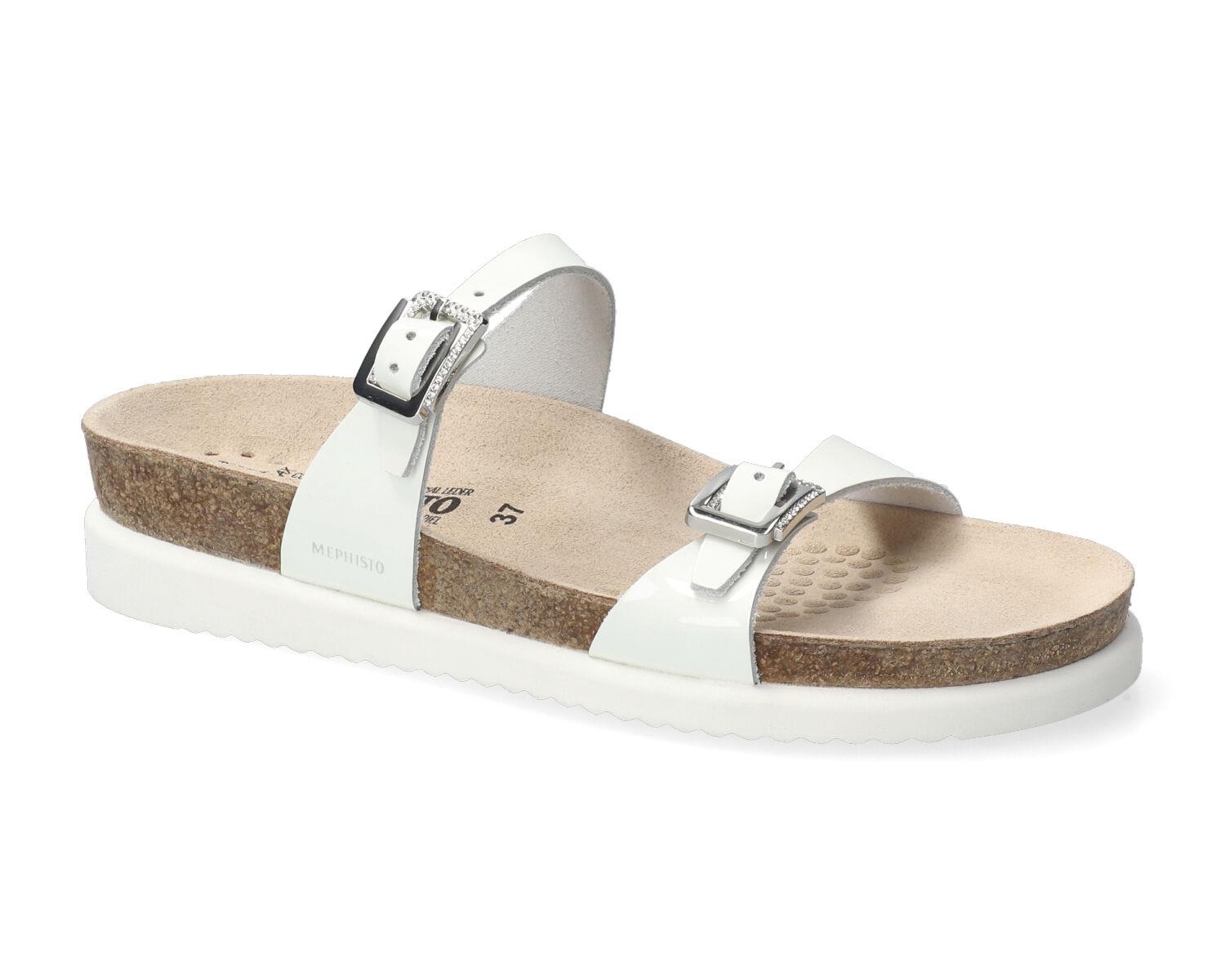 mules femme modèle Halya blanc - Mephisto